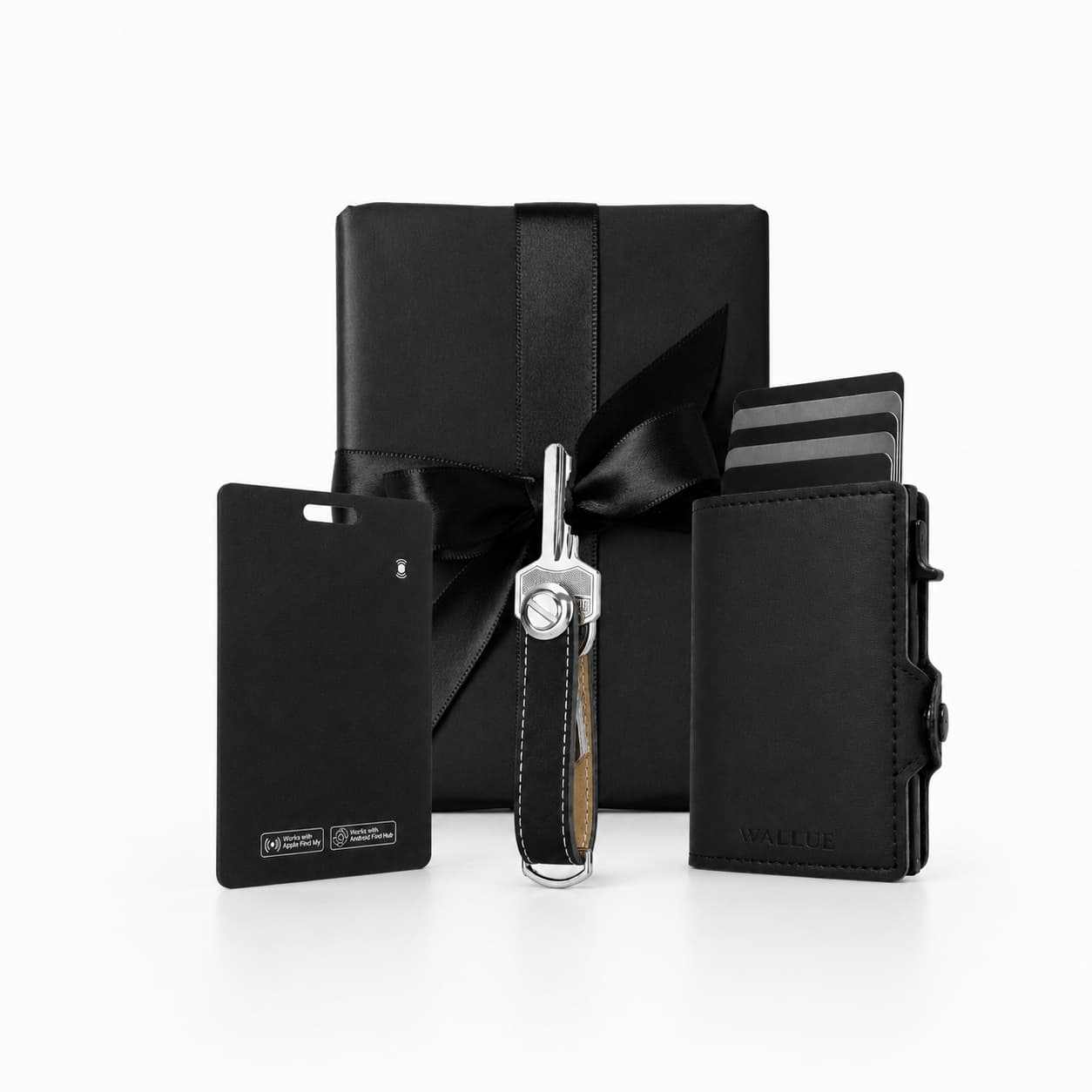 Smart Wallet Geschenkset (schwarz)