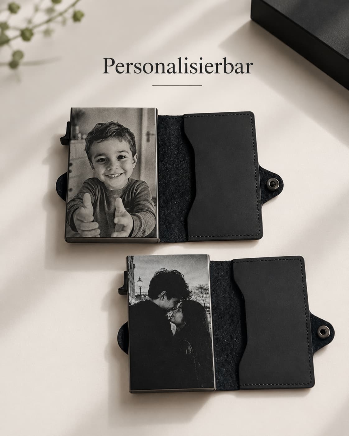 Smart Wallet - Dunkelbraun