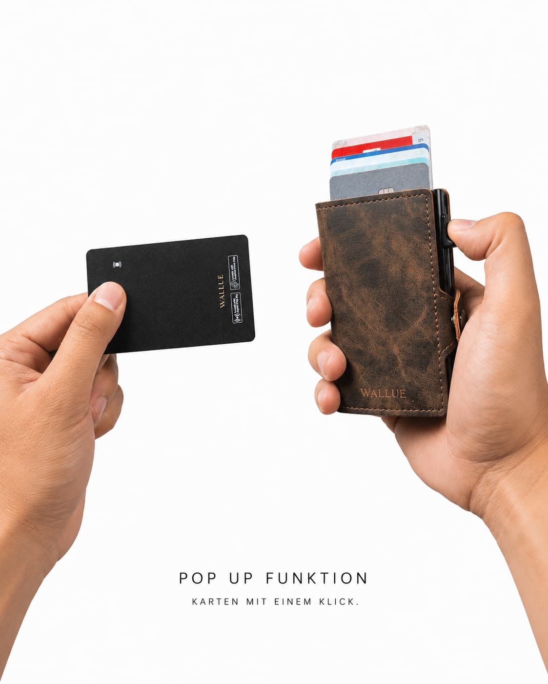 Smart Wallet - Dunkelbraun