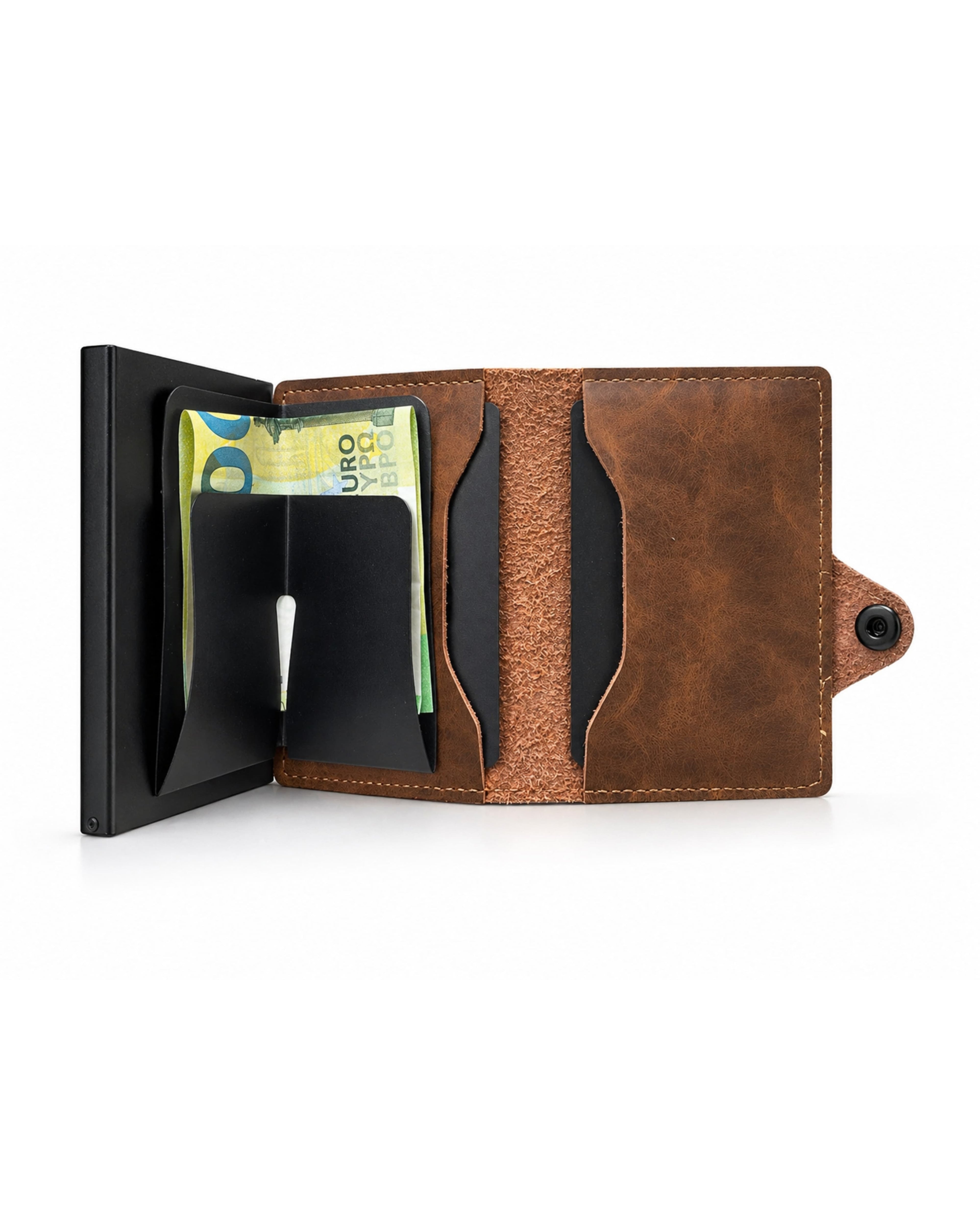 Smart Wallet Geschenkset (hellbraun)