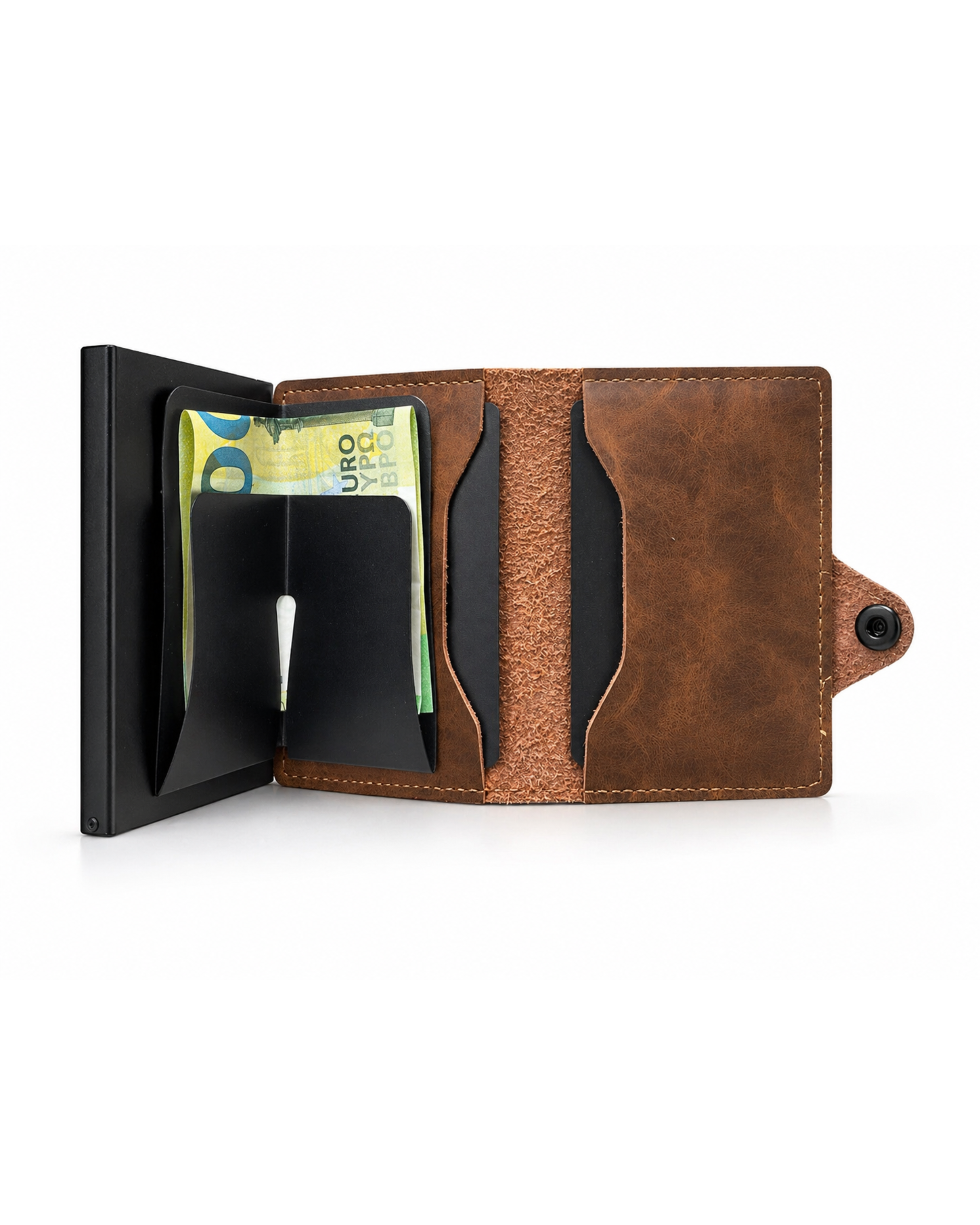 Smart Wallet Geschenkset (hellbraun)