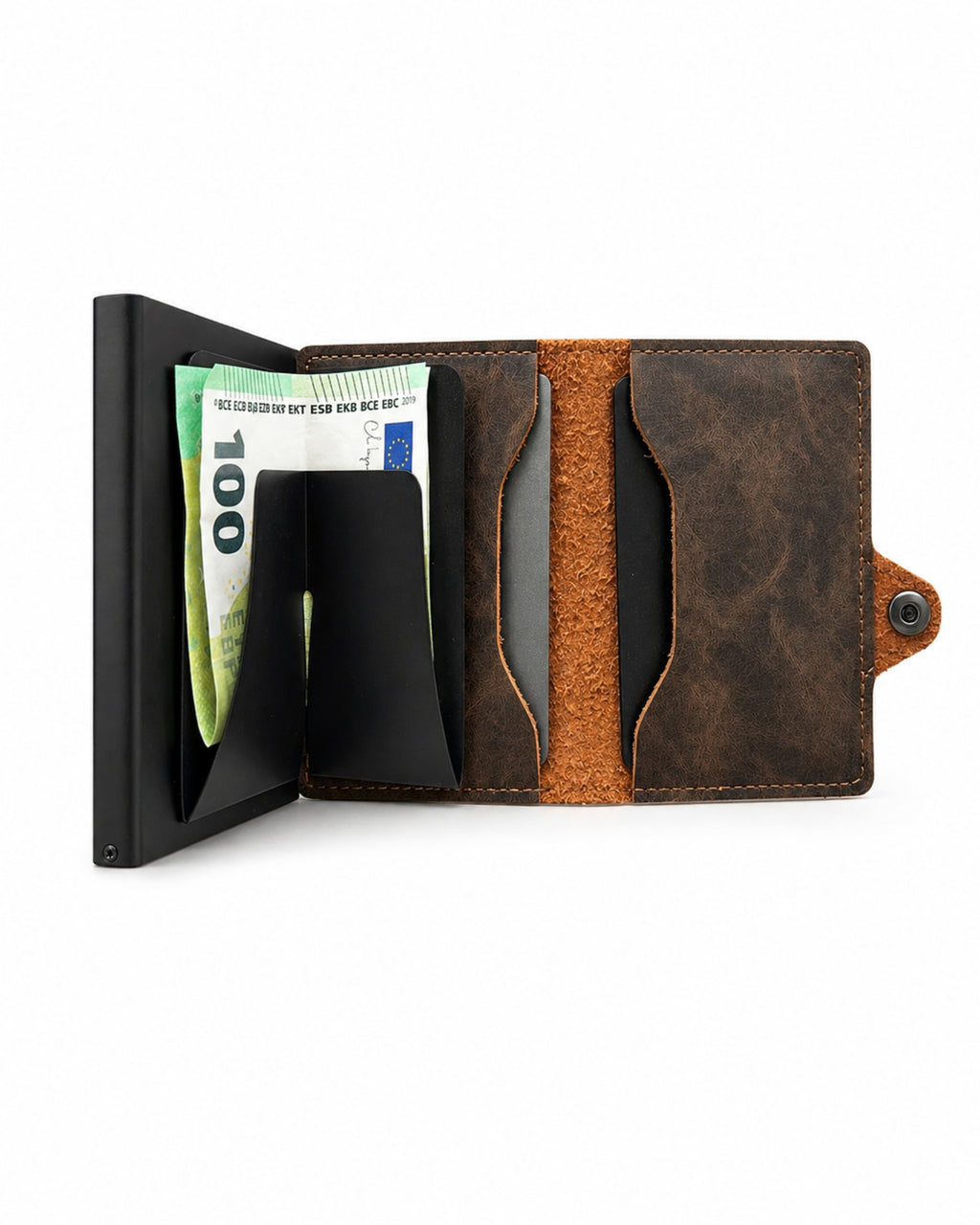 Smart Wallet - Dunkelbraun