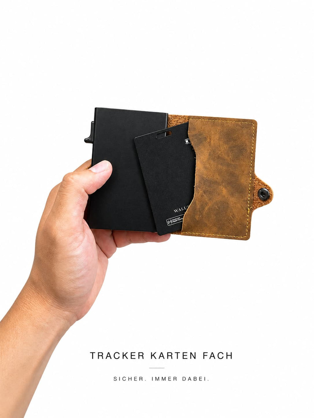 Smart Wallet Geschenkset (hellbraun)
