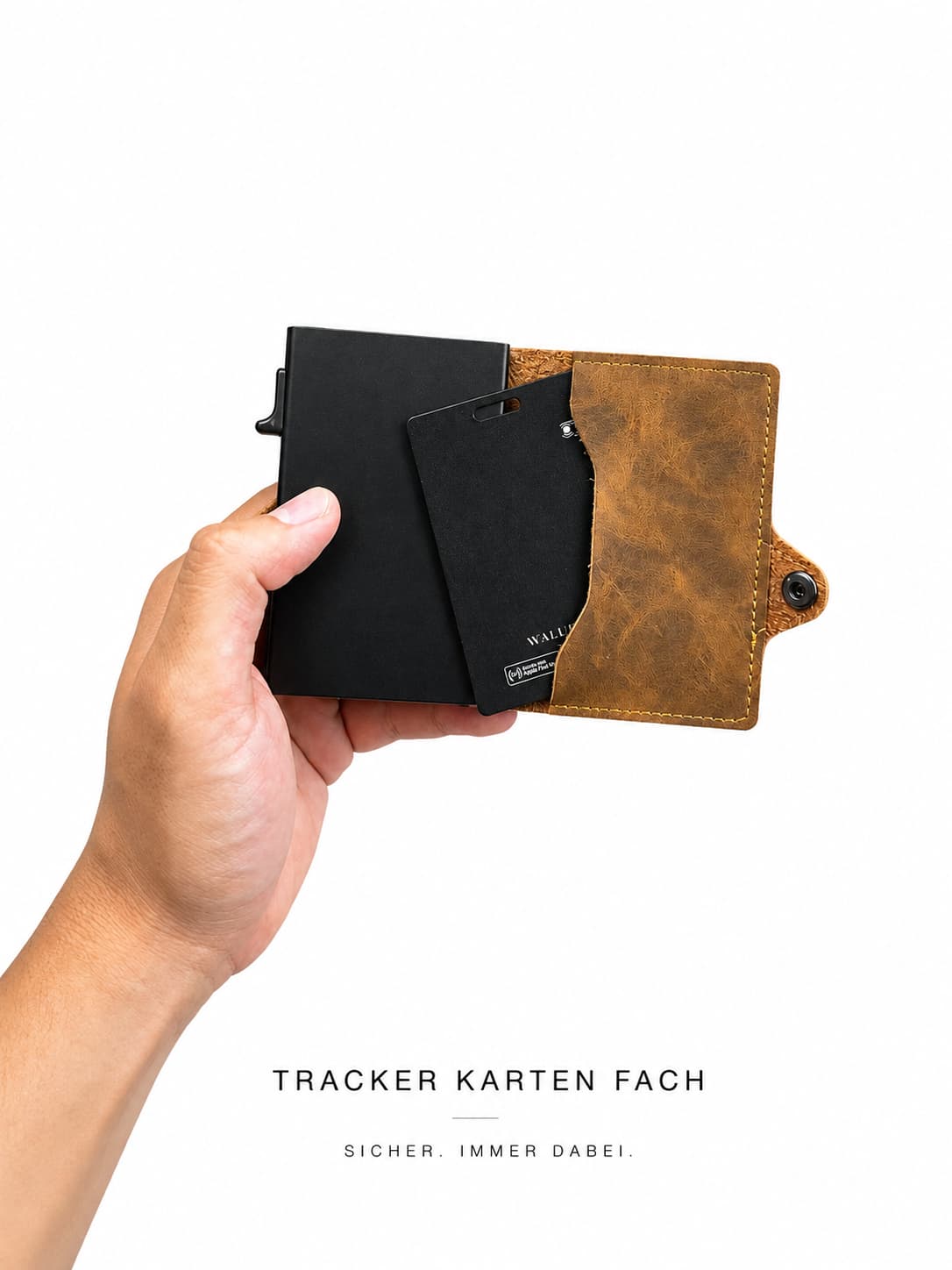 Smart Wallet Geschenkset (hellbraun)