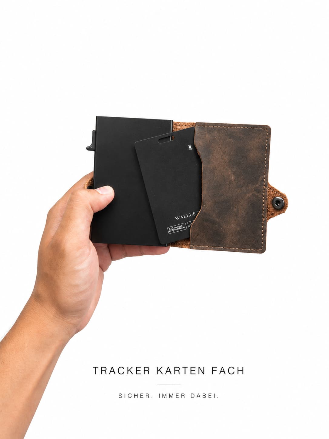 Smart Wallet - Dunkelbraun